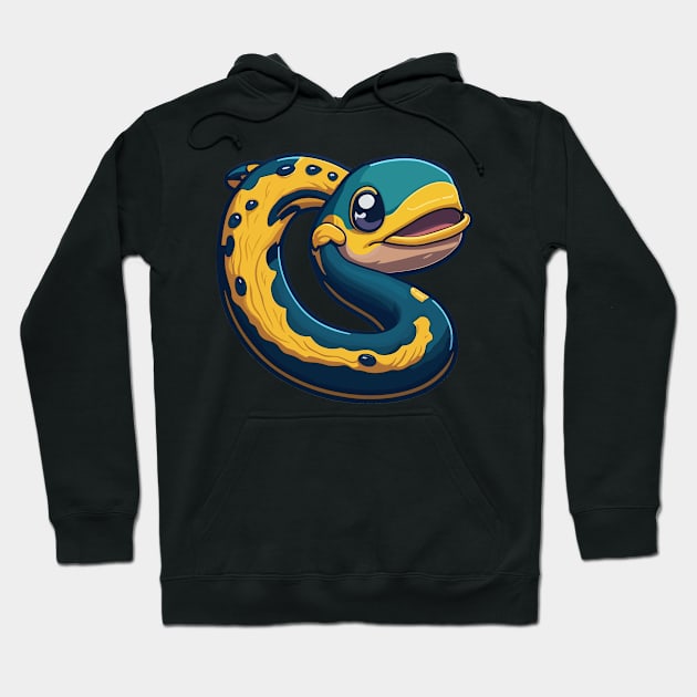 Cute Eel Hoodie by SpriteGuy95